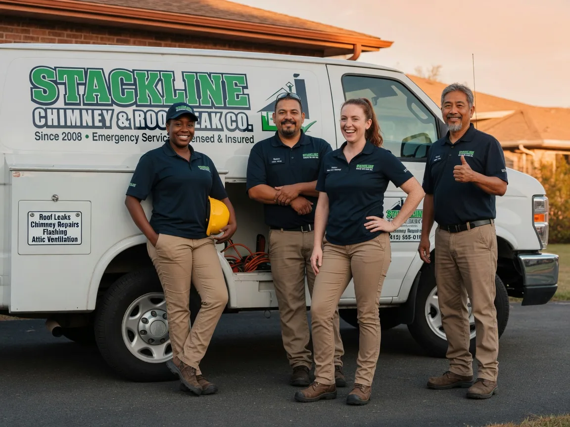 Chimney flashing repair company in Genoa, WI